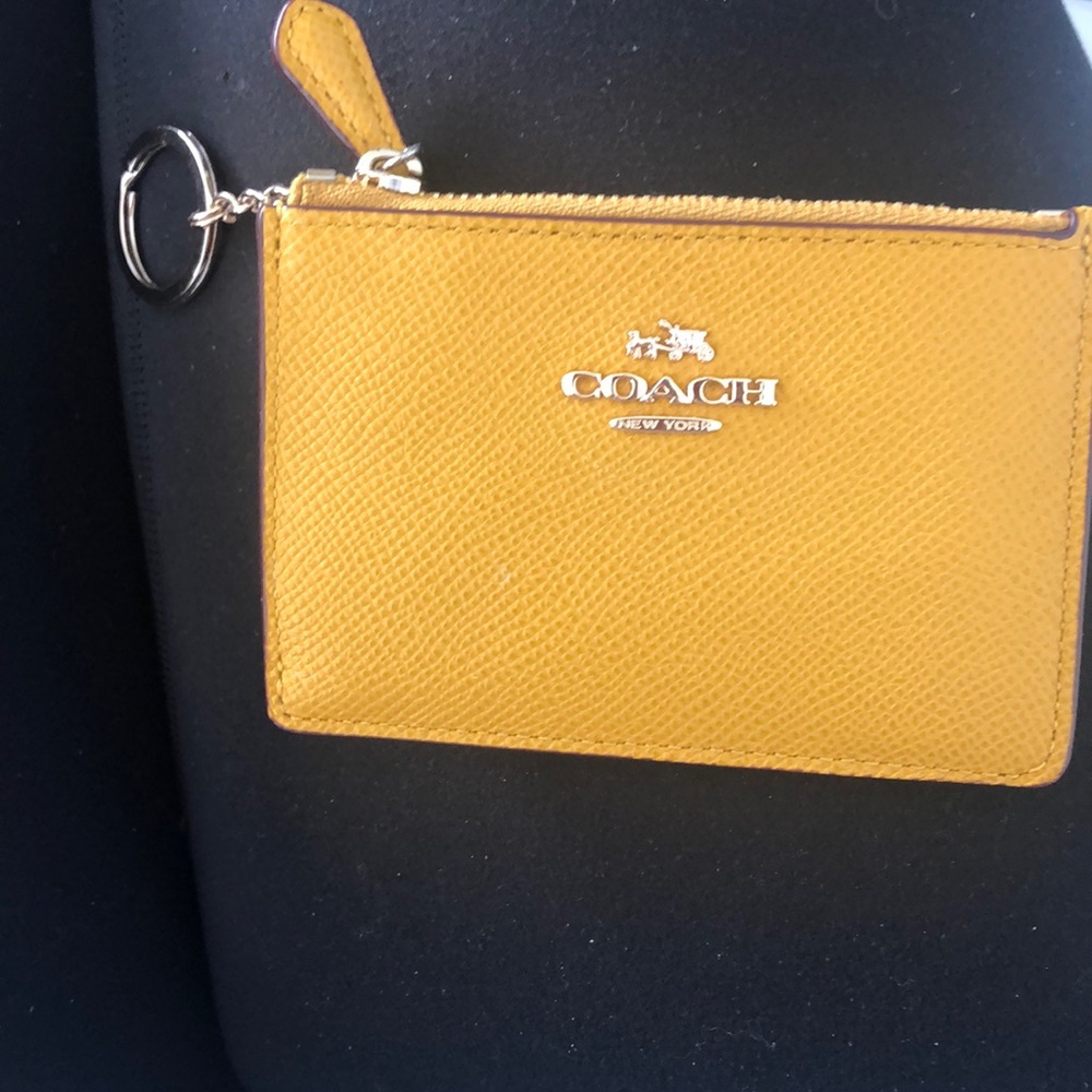 Coach mini wallet